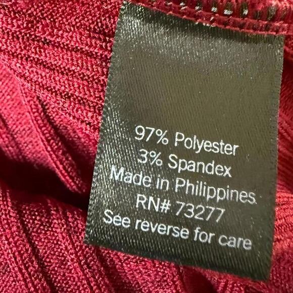 Simply Vera Vera Wang Ribbed Turtleneck – Size Large - Picture 6 of 6
